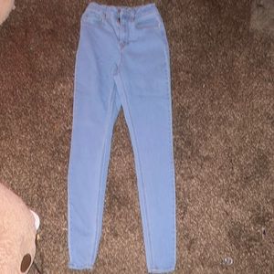 Light blue jeans. Size 1. Juniors in womens